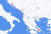 Flyreiser fra Athen, til Split