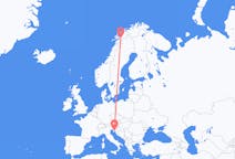 Flüge von Rijeka, Kroatien nach Narvik, Norwegen
