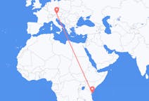 Flights from Pemba Island, Tanzania to Salzburg, Austria