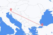 Flights from Ljubljana to Istanbul