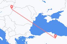 Flyreiser fra Tokat, Tyrkia til Debrecen, Ungarn