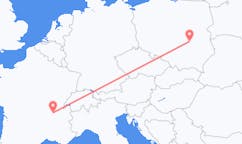 Flights from Lyon to Radom