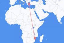 Flyreiser fra Vilankulo, Mosambik til Iraklio, Hellas