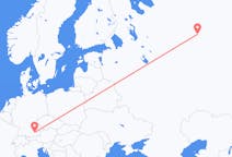 Fly fra Syktyvkar til München