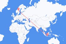 Flights from Surabaya, Indonesia to Sveg, Sweden
