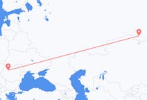 Flights from Omsk, Russia to Cluj-Napoca, Romania