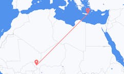 Flights from Niamey to Sitia