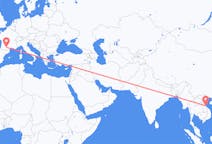 Flyg från Dong Hoi, Vietnam till Toulouse, Frankrike