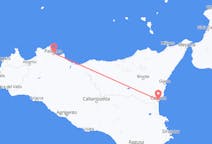 Flug frá Palermo, Ítalíu til Catania, Ítalíu