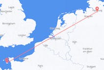 Loty z Hamburg do Świętego Heliera