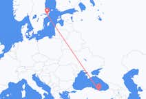 出发地 土耳其从奥尔杜出发目的地 瑞典斯德哥尔摩的航班