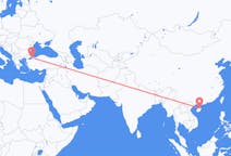 เที่ยวบิน จาก ไหโข่ว, จีน ไปยัง อิสตันบูล, ตุรกี