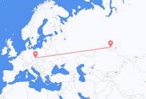 Flights from Omsk, Russia to Pardubice, Czechia