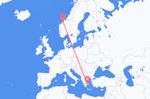 Flights from Kristiansund to Athens