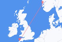 Flights from Stord, Norway to Newquay, the United Kingdom