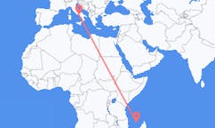 Flyrejser fra Mamoudzou, Frankrig til Napoli, Italien