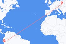 Flyreiser fra Cajamarca, Peru til Katowice, Polen