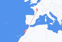Flyg från Agadir till Limoges