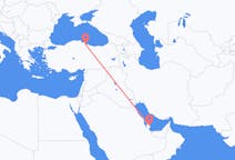 出发地 卡塔尔出发地 多哈目的地 土耳其三生的航班