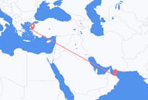 Flights from Muscat to Izmir