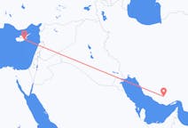 Flyreiser fra Lar, til Larnaka