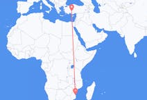 Flyreiser fra Vilankulo, Mosambik til Konya, Tyrkia