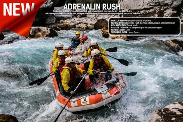 Rafting adrenalina 7 km