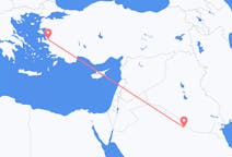 Flights from Rafha, Saudi Arabia to İzmir, Turkey