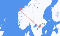 Flyreiser fra Ålesund, Norge til Linköping, Sverige