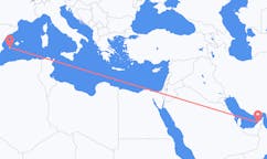 Flights from Dubai, United Arab Emirates to Ibiza, Spain