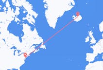 Flights from Philadelphia, the United States to Akureyri, Iceland