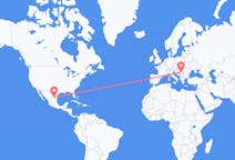 Flyg från Monterrey, Mexiko till Belgrad, Serbien