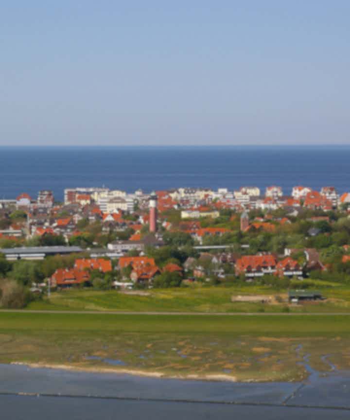 Cottages in Wangerooge, Germany