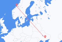 Flyg från Zaporizhia till Ørland