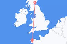 Flights from Quimper, France to Edinburgh, the United Kingdom