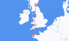 Flights from Quimper, France to Edinburgh, the United Kingdom