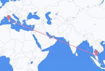 出发地 泰国出发地 那拉提瓦省目的地 意大利阿尔盖罗的航班