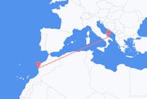 Vluchten van Essaouira, Marokko naar Bari, Italië