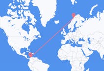 Flights from Cartagena, Colombia to Narvik, Norway