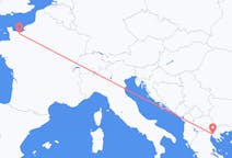 Vluchten van Caen naar Thessaloniki