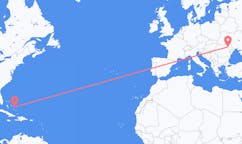 Flights from San Salvador Island, the Bahamas to Iași, Romania