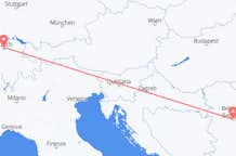 Flights from Zurich to Belgrade