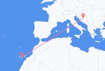 Flyrejser fra Banja Luka, Bosnien-Hercegovina til Las Palmas de Gran Canaria, Spanien
