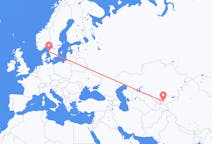 Flyreiser fra Andizjan, Usbekistan til Göteborg, Sverige