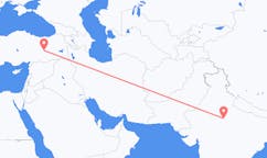 Fly fra Gwalior til Elazığ