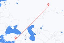 Flights from Tyumen, Russia to Kahramanmaraş, Turkey