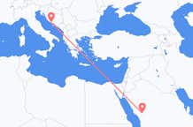 Flights from Medina to Split