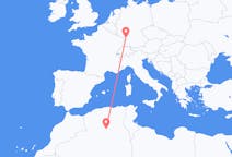 Flug frá Ghardaïa til Karlsruhe