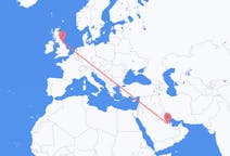 Flights from Hofuf, Saudi Arabia to Newcastle upon Tyne, the United Kingdom