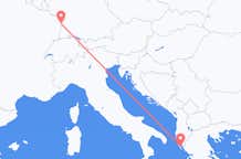 Flights from Strasbourg to Corfu